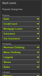 Mobile Screenshot of ibef.com