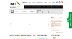 Desktop Screenshot of ibef.org